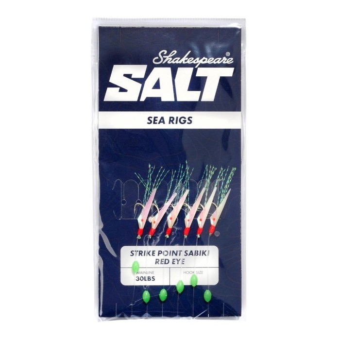 Shakespeare Salt Strike Point Sabiki Red Eye Rig