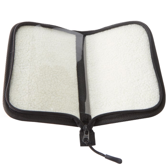 Wychwood Fly Wallet Sheepskin Open