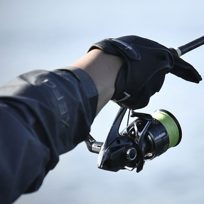 Shimano Vanquish FB Reel in use