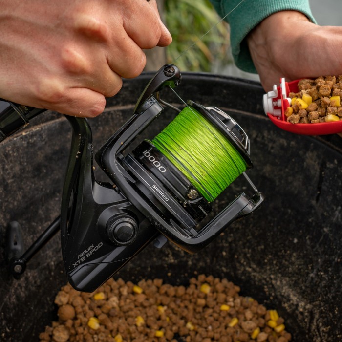 Shimano Aerlex XTB 10000 Spod Reel In Use 1