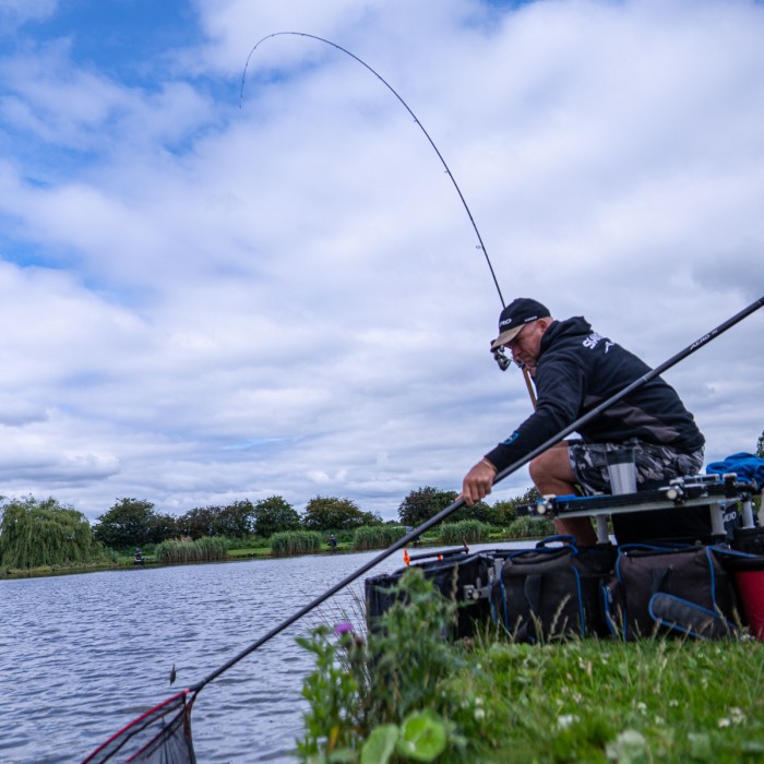 Shimano Aero X5 Precision Multi Feeder Fishing Rod In Use 2