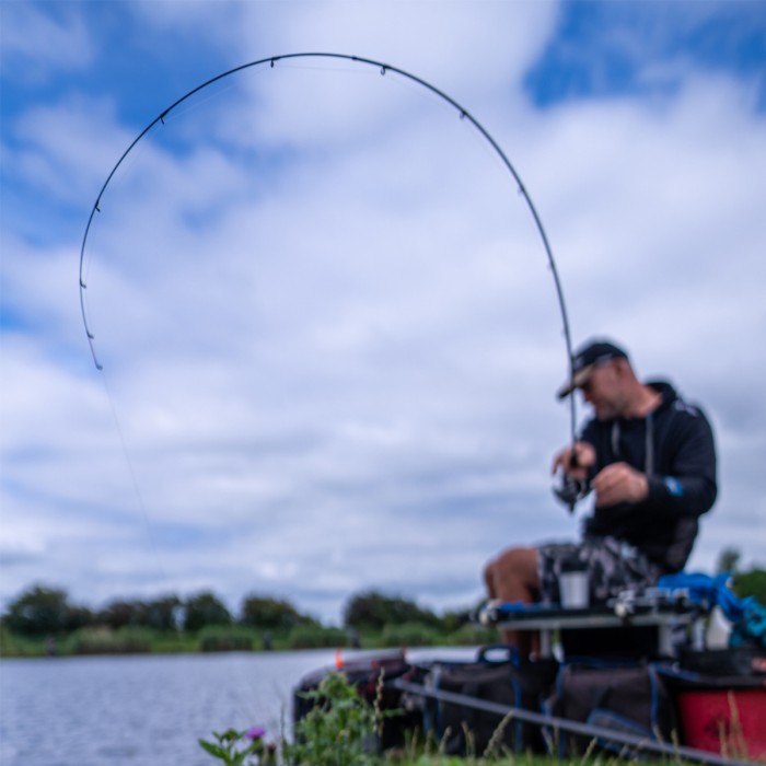 Shimano Aero X5 Precision Multi Feeder Fishing Rod In Use 3