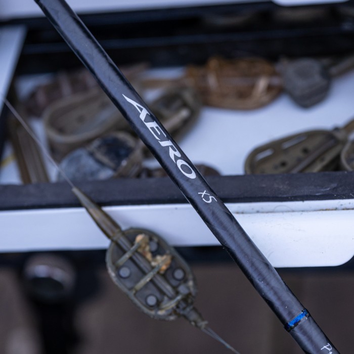 Shimano Aero X5 Precision Multi Feeder Fishing Rod Graphics