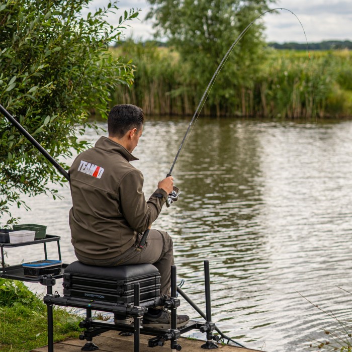 Shimano Aero X7 Precision Feeder Fishing Rod In Use 2