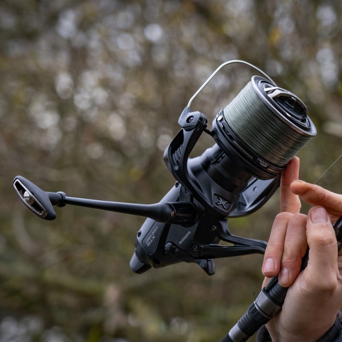 Shimano Baitrunner XT-B LC Reel In Use