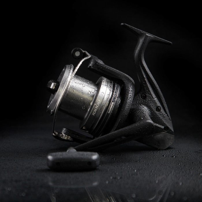 Shimano Beastmaster XB Reel On Black