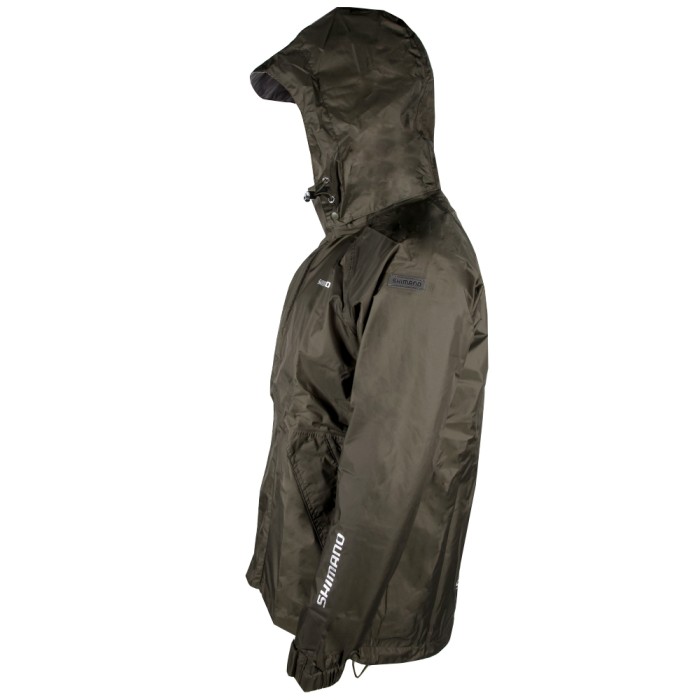 Shimano Dryshield Jacket Khaki Side