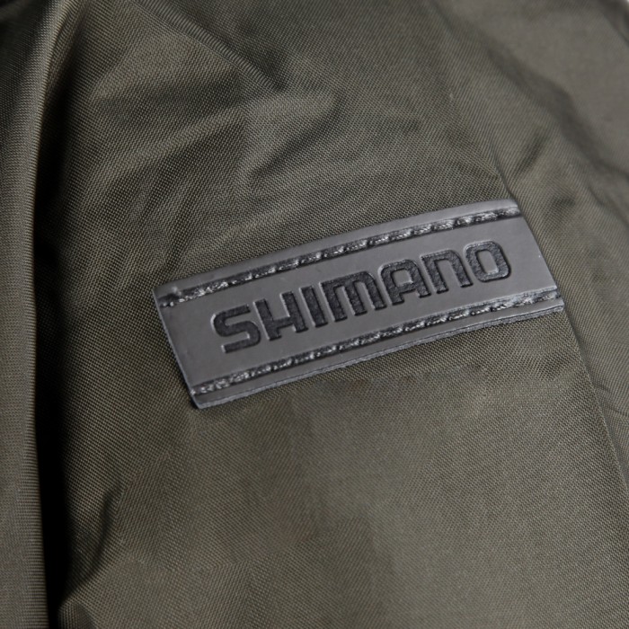 Shimano Dryshield Jacket Khaki Close Up