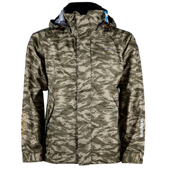 Shimano Dryshield Jacket Khaki Pacific Camo
