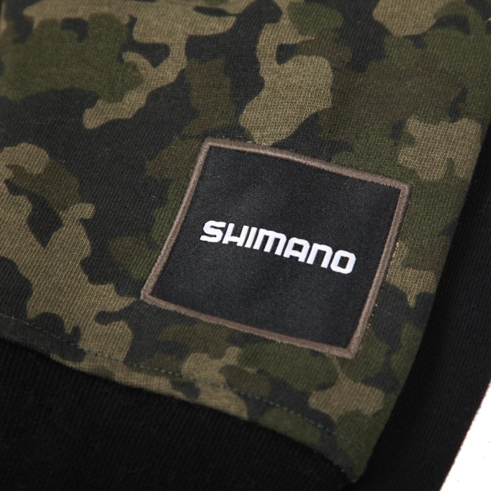 Shimano Tribal XTR Camo Hoody Close Up 