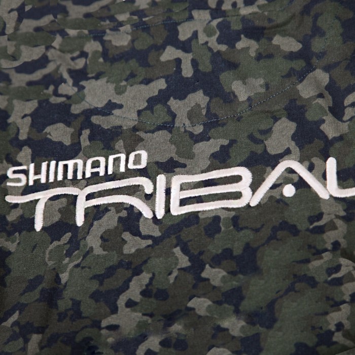 Shimano Tribal XTR Camo Hoody Close Up 3