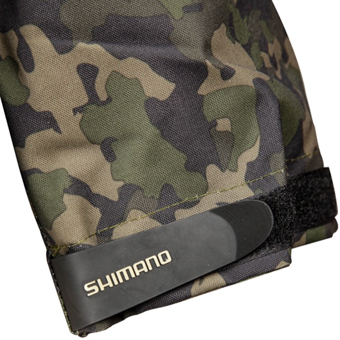 Shimano Tribal XTR Camo Jacket Close Up
