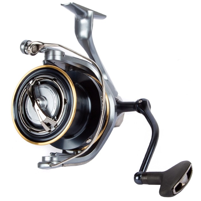 Angled Front View Of Shimano Reel