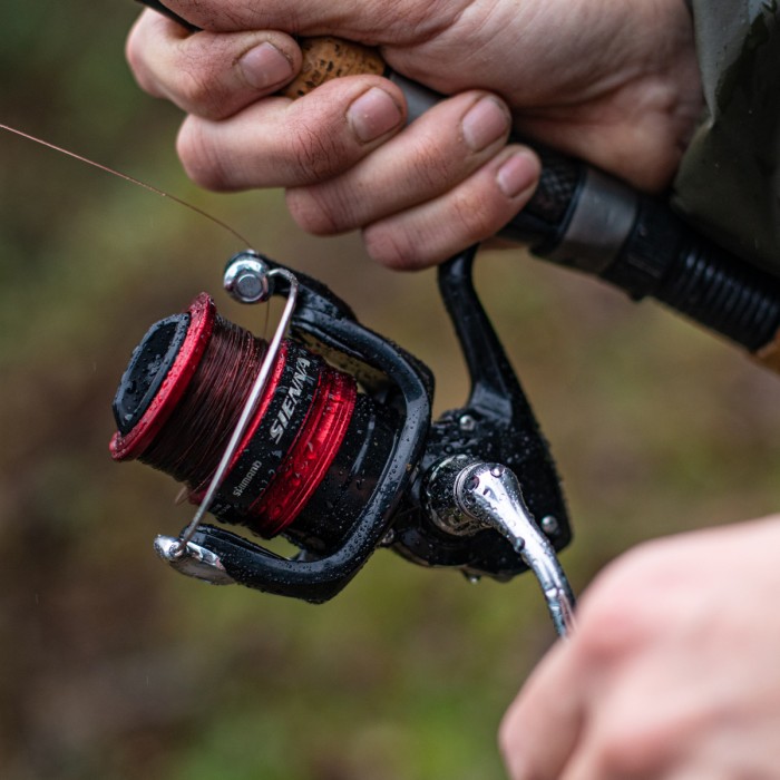 Shimano Sienna FG Reel In Use 1
