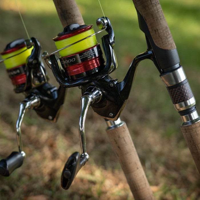 Shimano Sienna Spinning Combo In Use