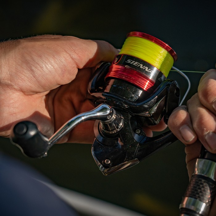 Shimano Sienna Spinning Combo In Use 3