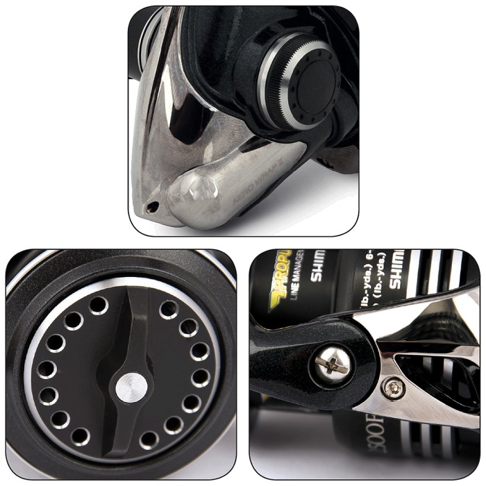 Shimano Sustain FG Reel Close Ups