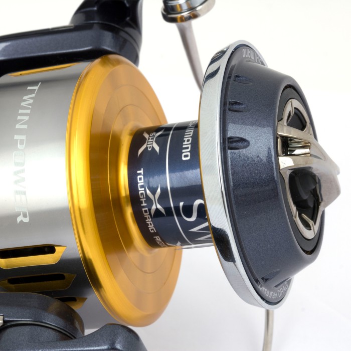 Shimano Twin Power SW-B Reel Close Up 1
