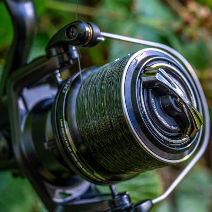 Shimano Ultegra XTD Reel In Use Close Up