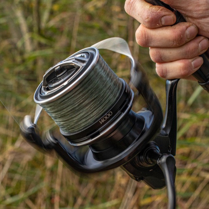 Shimano Power Aero XTB Reel In Use 8