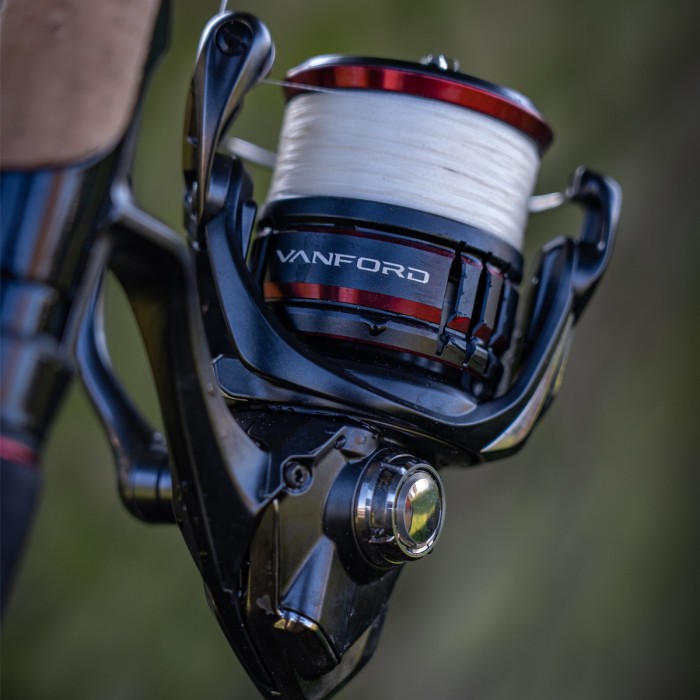 Shimano Vanford F Spinning Reel In Use