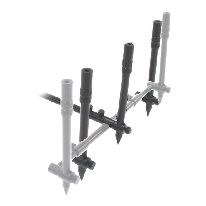 Skills BankSix 3 Rod Fishing Rod Pod Close Up 1