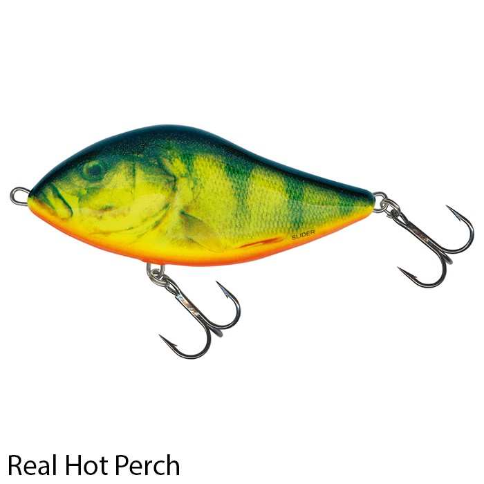 Slider 12cm Sinking Lure Real Hot Perch