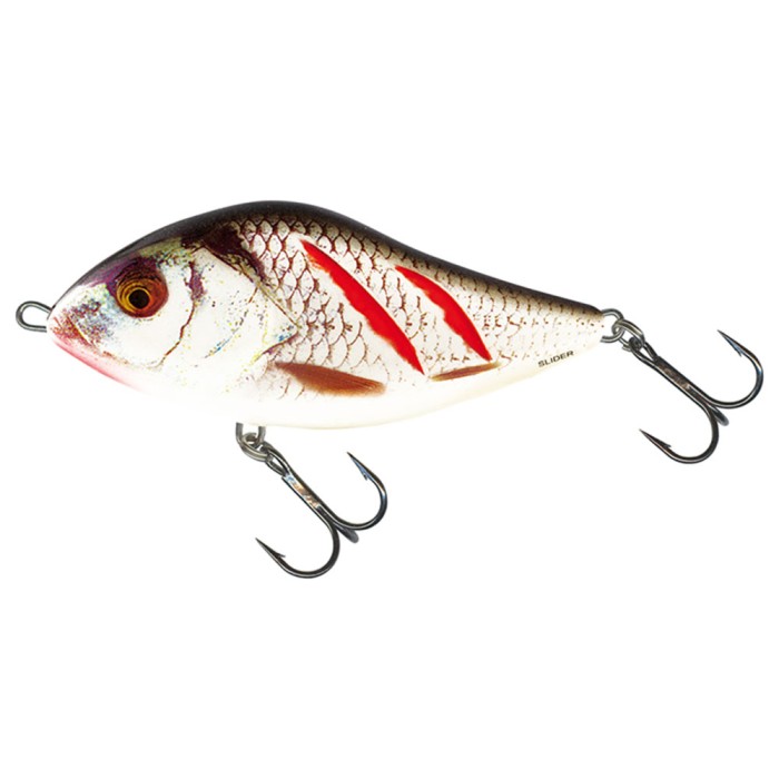 Slider 12cm Sinking Lure Wounded Real Grey Shiner