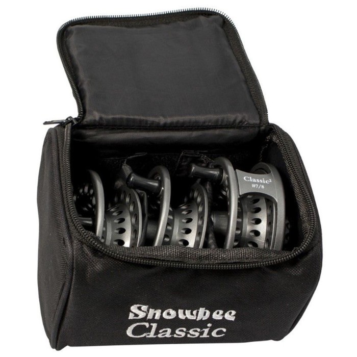 Snowbee Classic 2 Fly Reel Kits - #7 / 8 Reel & 2 Spare Spools + Case 1