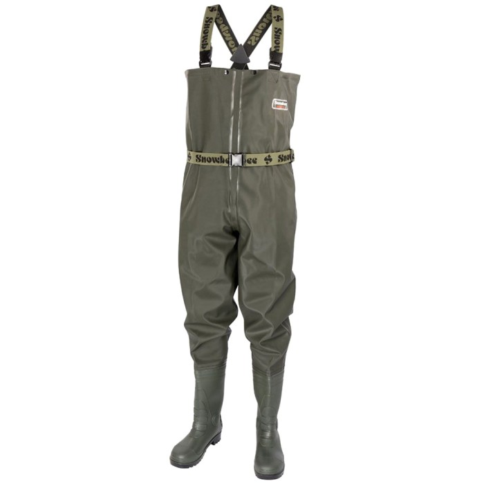 Snowbee Granite PVC Cleated Sole Chest Waders 1