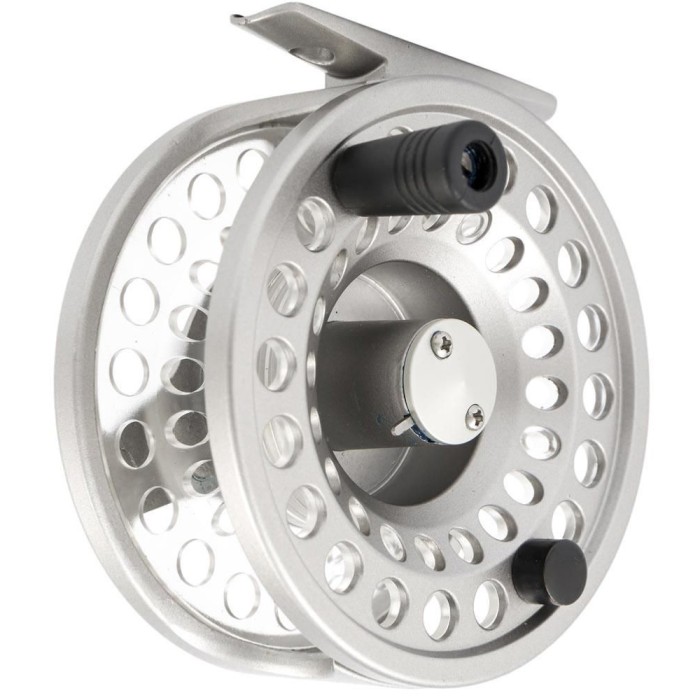 Snowbee Onyx Cassette Fly Reel #7/9 + 3 Cassette Spools + Reel / Spool Case - Gunmetal Silver