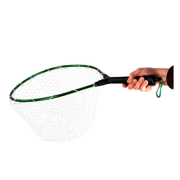 Snowbee Rubber Mesh Hand Trout Landing Net - Medium