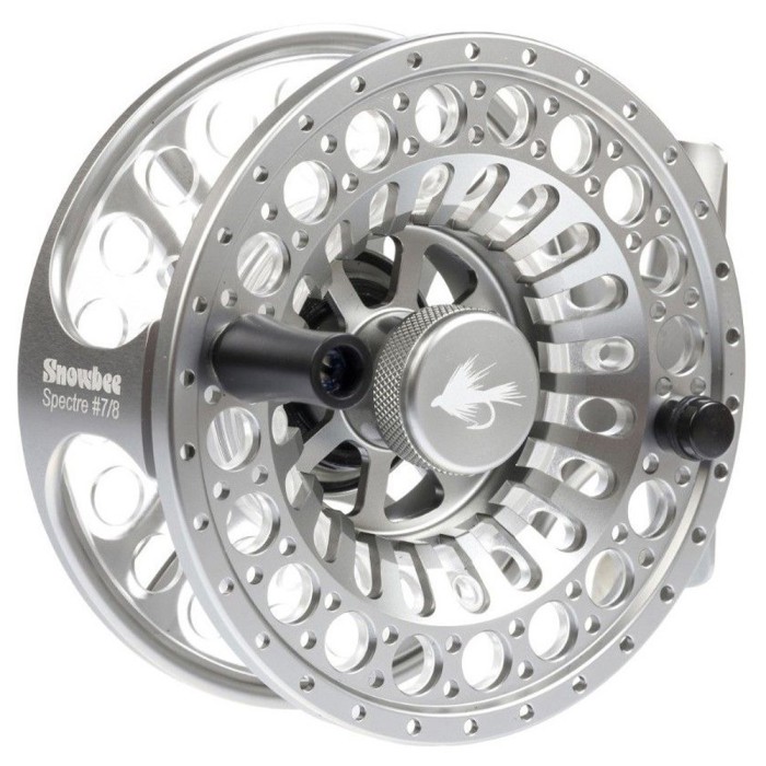 Snowbee Spectre Cassette Fly Reel #7/8 - Gunmetal Silver + 3 Spare Spool + Reel Bag 1