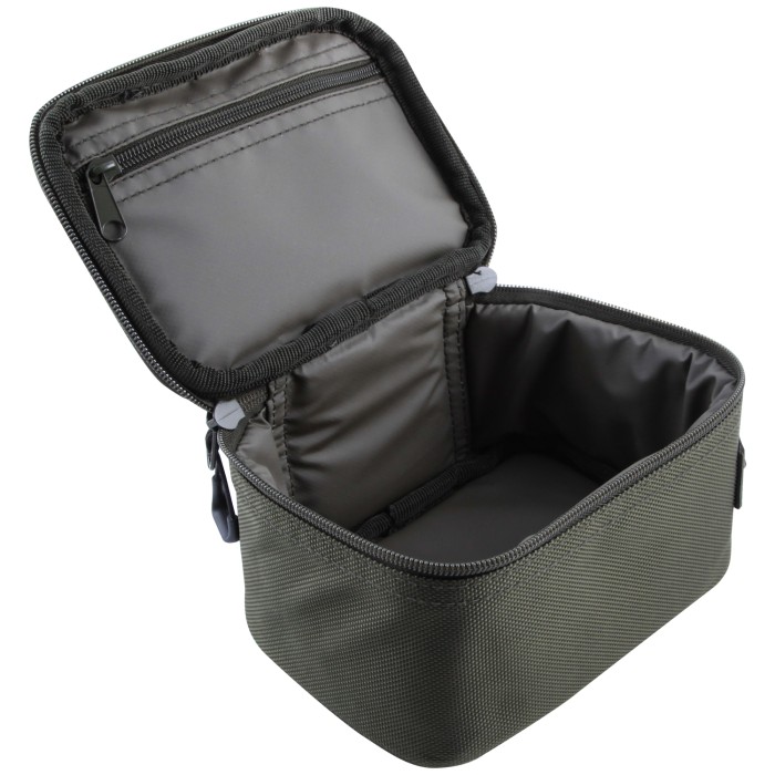 Solar Hard Case Accessory Fishing Bag Medium Open