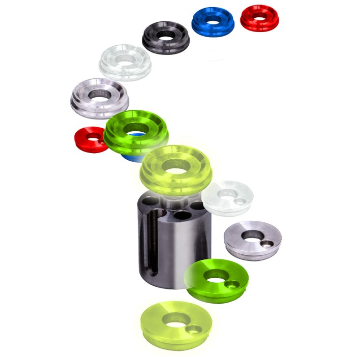 Solar Lock & Load Indicator End Caps x2