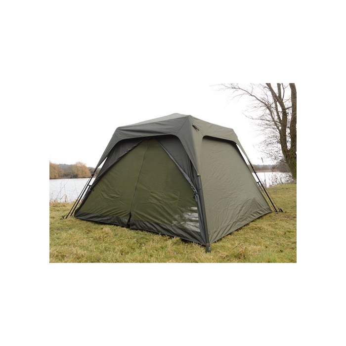 Solar SP Bankmaster Quick-Up Fishing Shelter In Use 2