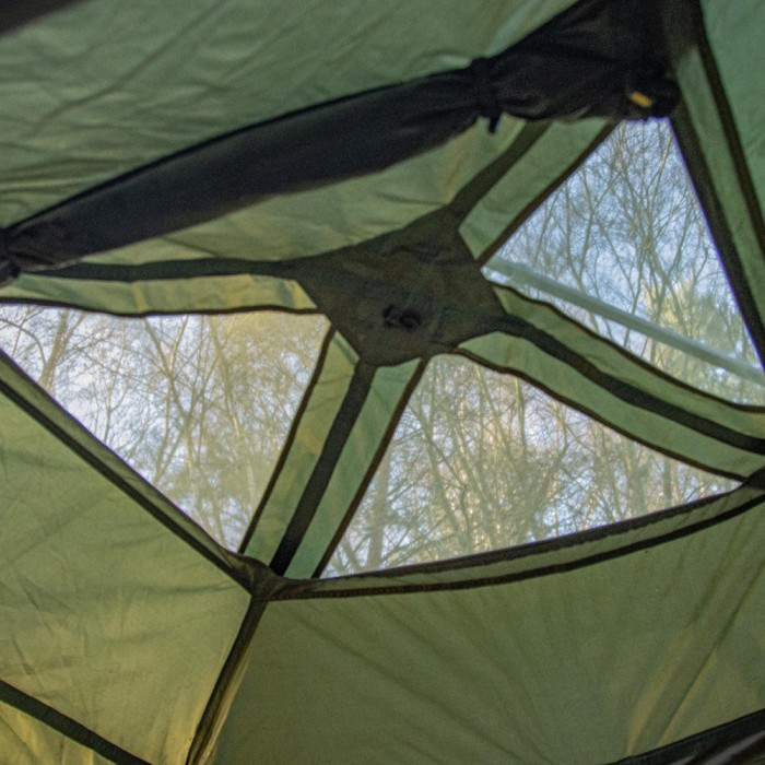 Solar Tackle SP Quick-Up Shelter Green MKII + Heavy Duty Groundsheet 3