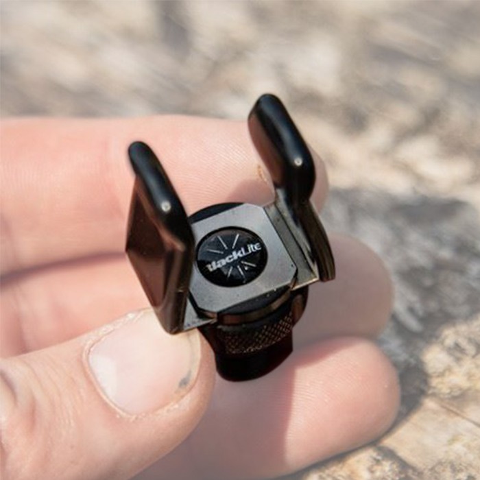 Solar Tackle BlackLite Centre Loc Adjustable Back Fishing Rod Rest Close Up 1