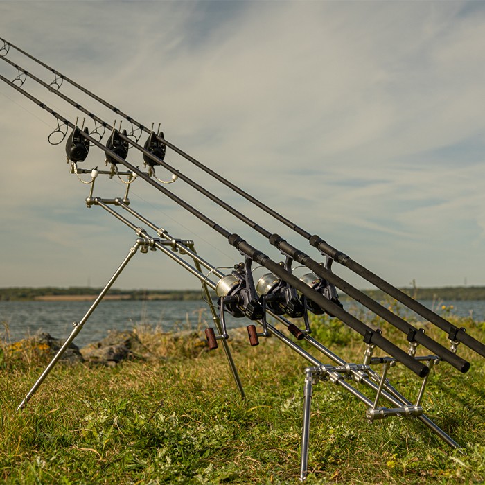 Solar Tackle P1 Euro Universal Fishing Rod Pod In Use 2