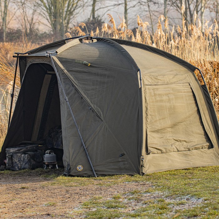 Solar Tackle South Westerly Pro Uni Spider Bivvy In Use 1