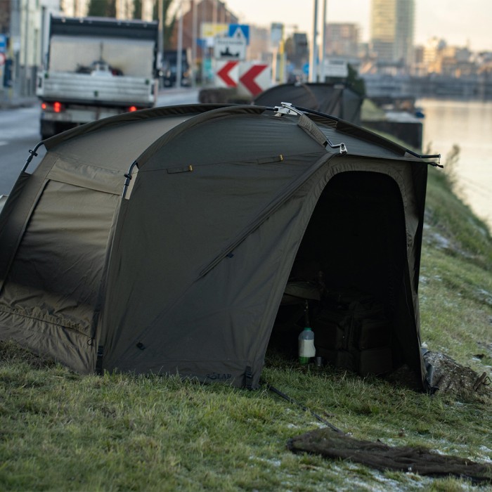 Solar Tackle SP Uni Spider Bivvy In Use 1
