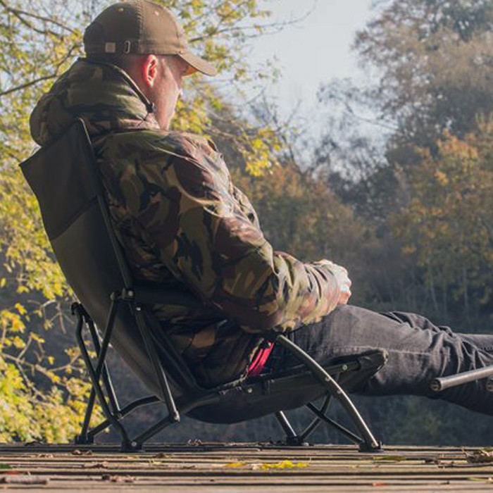 Solar Undercover Camo Foldable Easy Fishing Chair Low In Use
