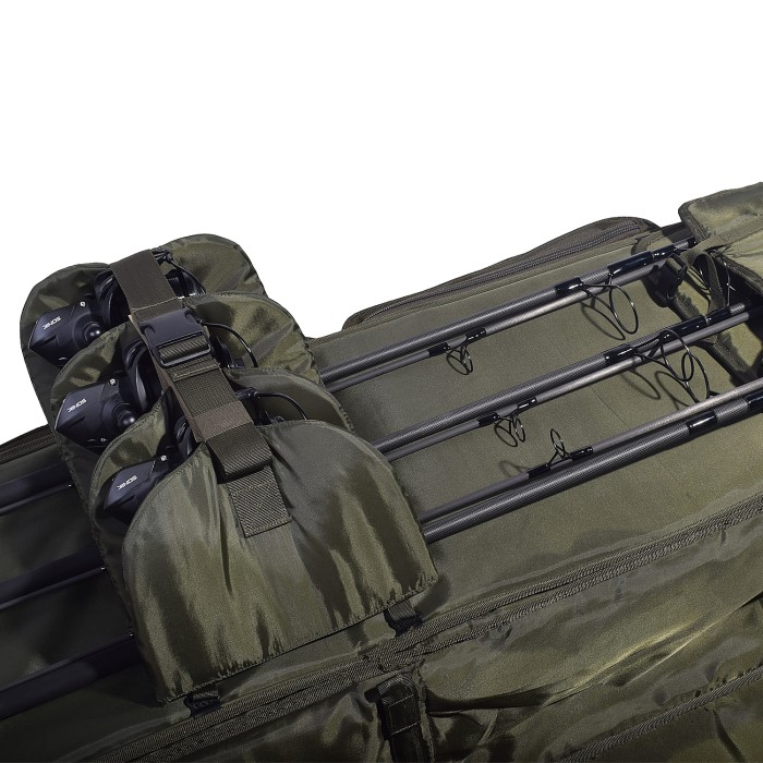 Sonik 3-Rod Transport Fishing System (T-50) Close Up