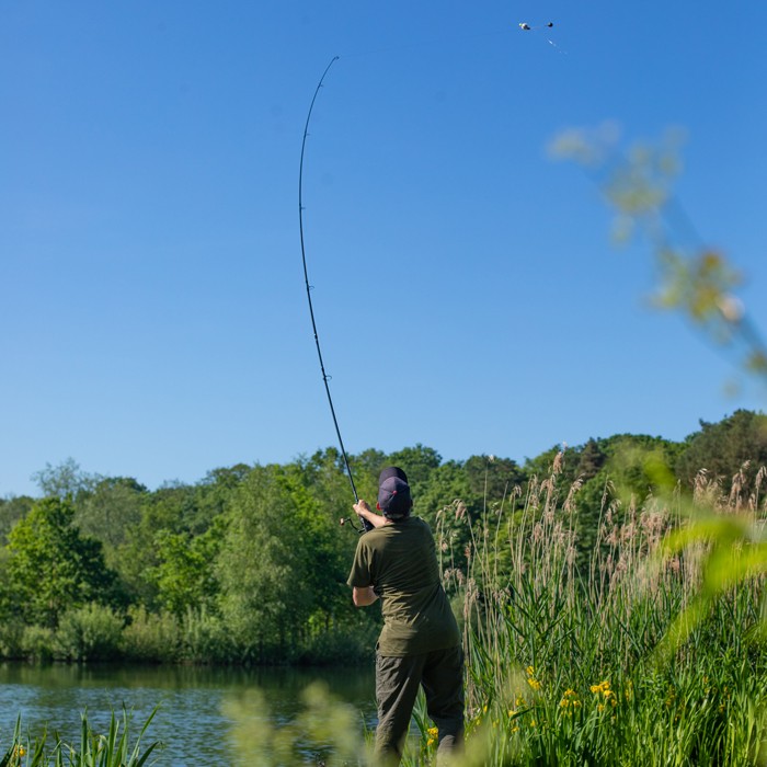 Sonik DominatorX RS Carp Fishing Rods In Use 1