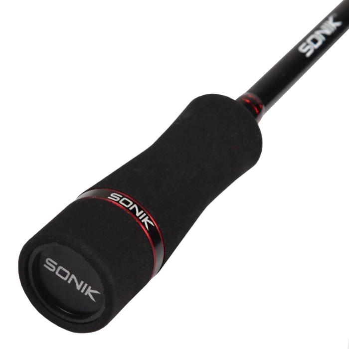 Sonik Magna Dropshot Rods Handle Close Up