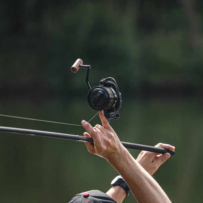 Sonik Vader X Carp Reel In Use
