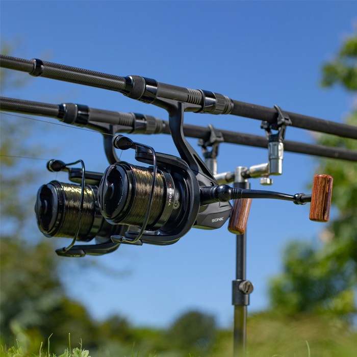 Sonik Vader X RS 6000 Carp Reel In Use 1