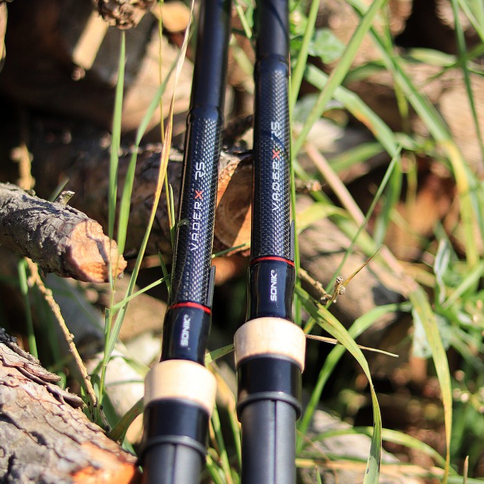 Sonik VaderX RS Cork Carp Fishing Rods Close Up 1