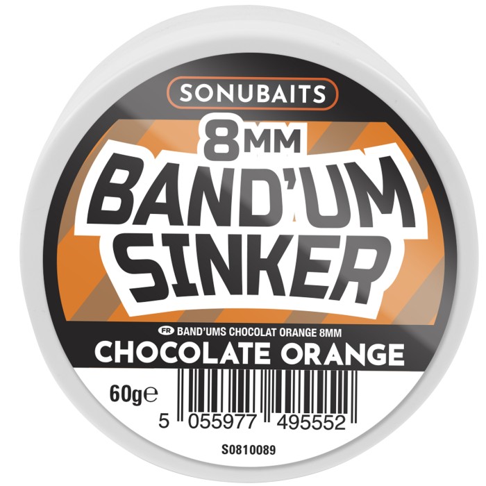 Sonubaits Band'um Sinkers Chocolate Orange 8mm