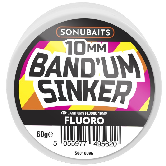 Sonubaits Band'um Sinkers Fluoro 10mm